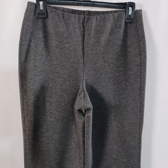 J. Jill Ponte Slim Leg Pants Gray Women’s Size S Stretch Comfort Trousers - Picture 5 of 8